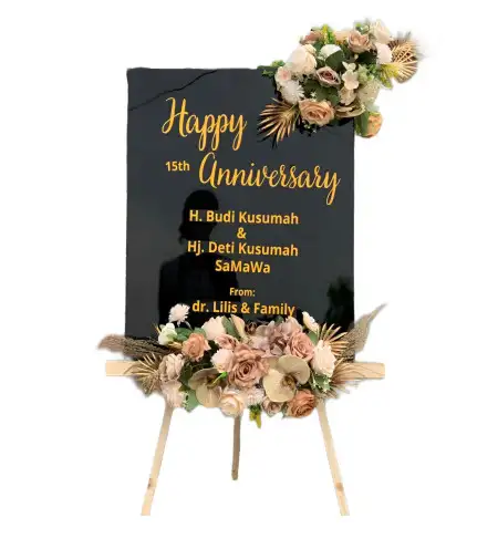 Papan Bunga Akrilik Ngepeh