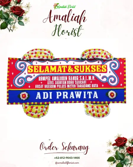 Papan Bunga Ucapan Selamat Ngepeh